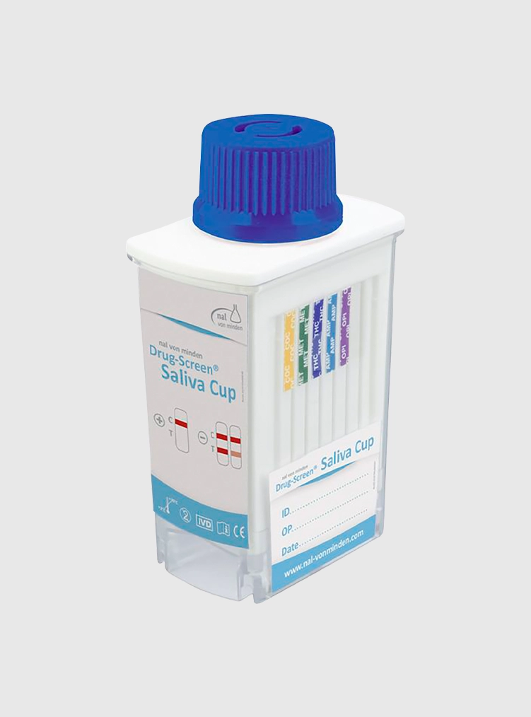 Cassette Saliva Screen Test 6-603/Prueba rápida para la detección de drogas  en saliva