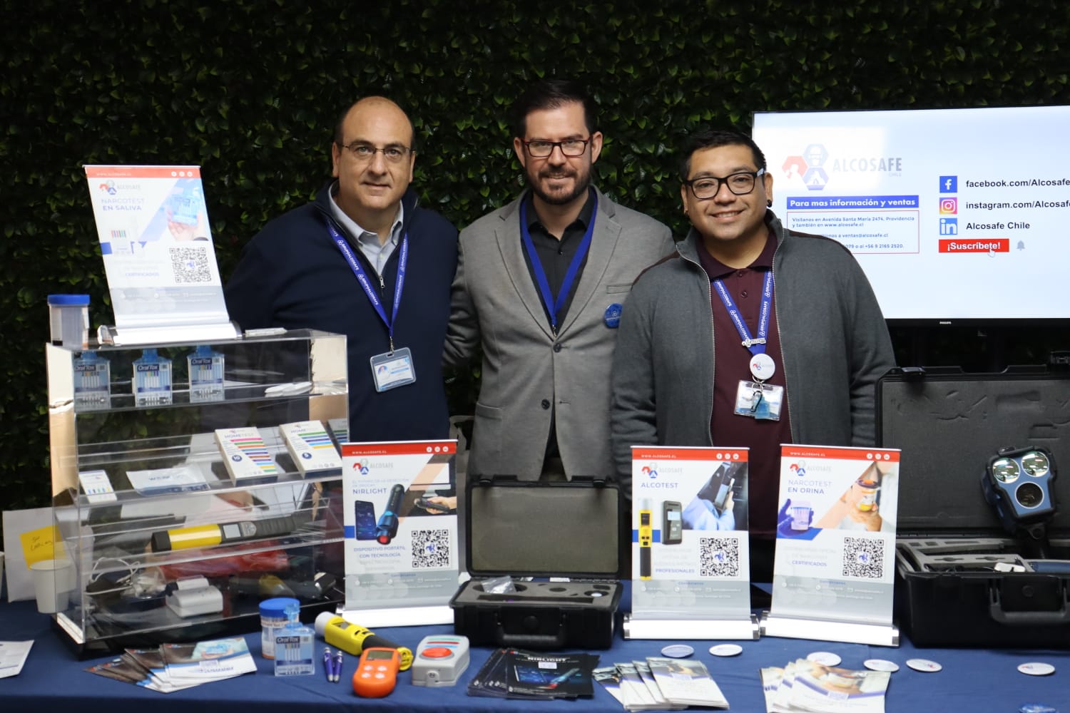 Alcosafe participa en la feria de Bureau Veritas por el Día Mundial de la Seguridad y Salud en el Trabajo